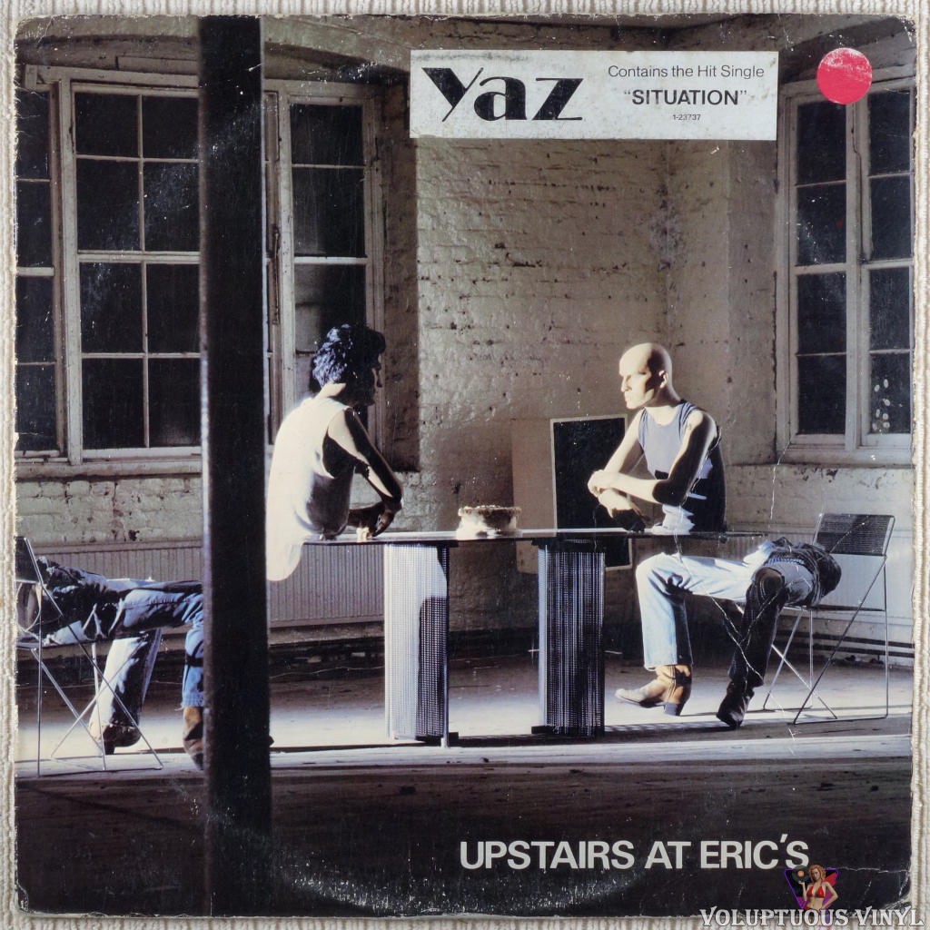 Yazoo ‎– Upstairs At Eric's vinyl record front cover