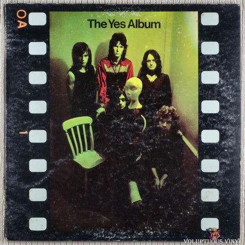 Yes ‎– The Yes Album vinyl record front cover