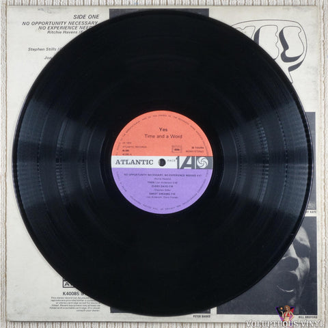 Yes – Time And A Word vinyl record
