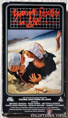 Young Doctors In Love VHS front cover