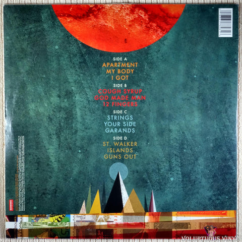 Young The Giant ‎– Young The Giant vinyl record back cover