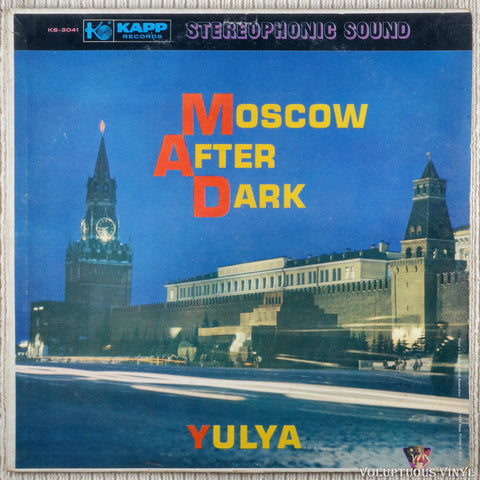 Yulya – Moscow After Dark vinyl record front cover