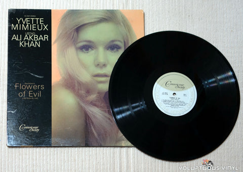 Yvette Mimieux & Ustad Ali Akbar Khan ‎– Baudelaire’s Flowers Of Evil - Vinyl Record