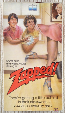 Zapped! VHS front cover