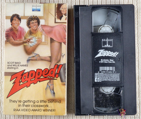 Zapped! VHS tape