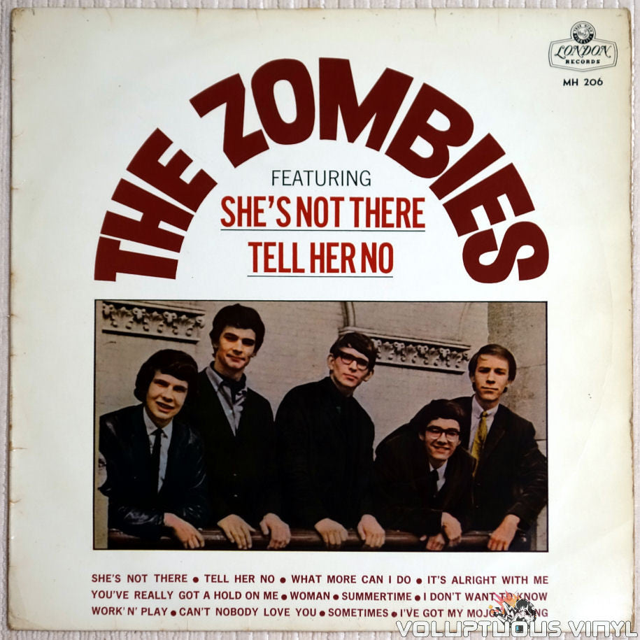 The Zombies ‎– The Zombies - Vinyl Record - Front Cover