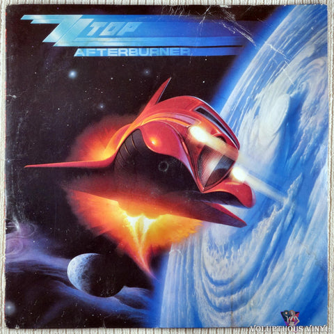 ZZ Top ‎– Afterburner vinyl record front cover