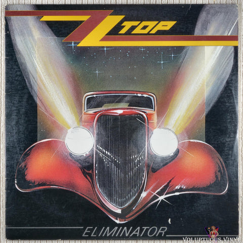 ZZ Top ‎– Eliminator vinyl record front cover