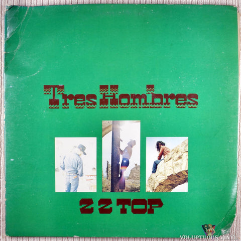 ZZ Top ‎– Tres Hombres vinyl record front cover